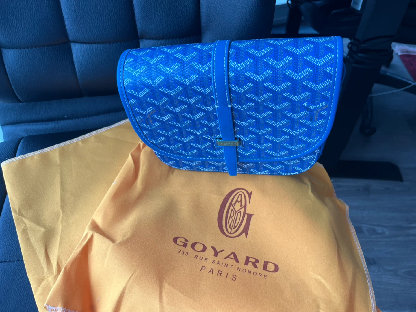 GY Blue Shoulder Bag
