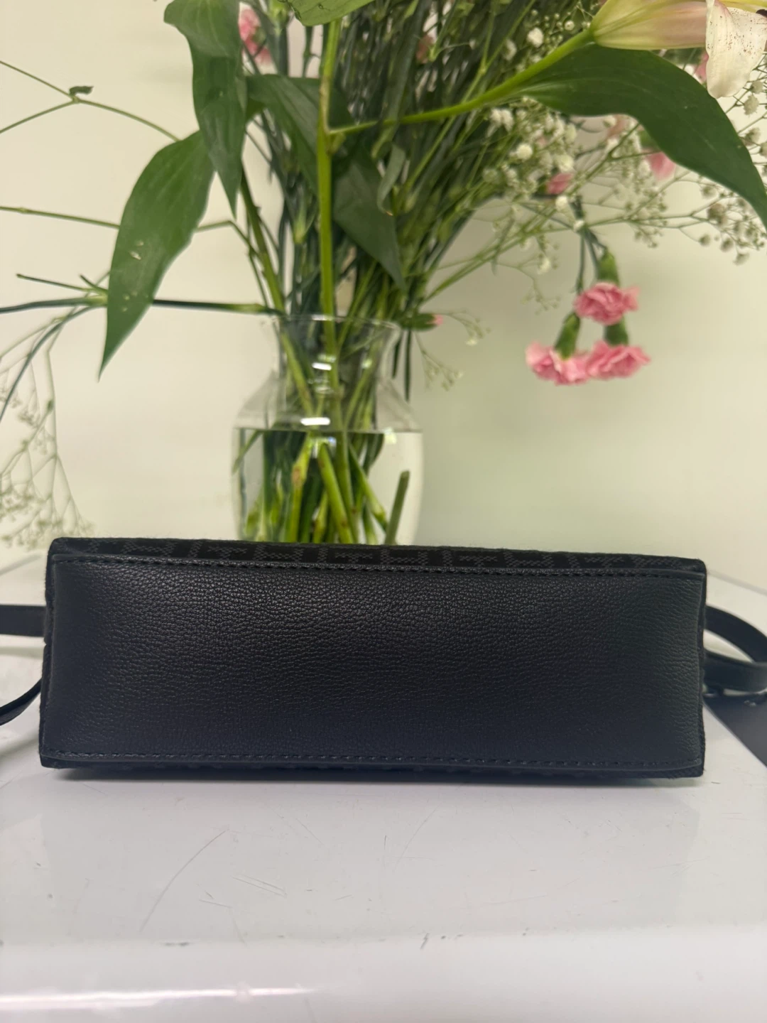 Tommy Hilfiger Black Monogram Crossbody Bag - photo 3