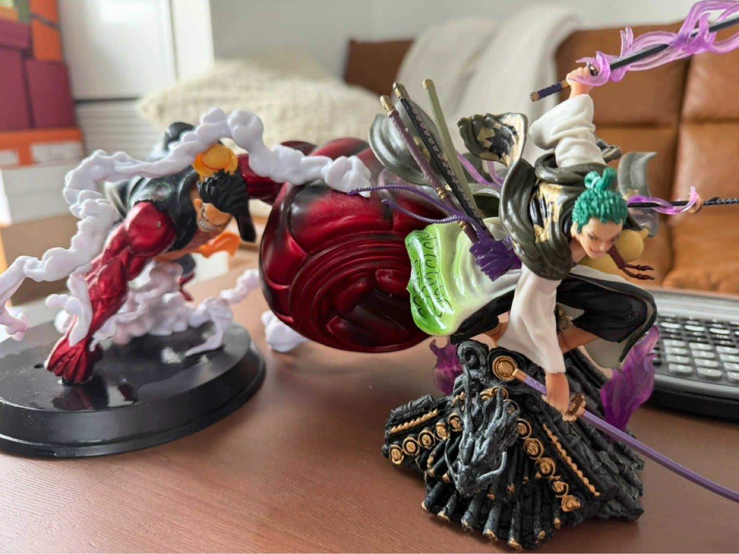 One Piece Figures - Monkey D. Luffy & Roronoa Zoro