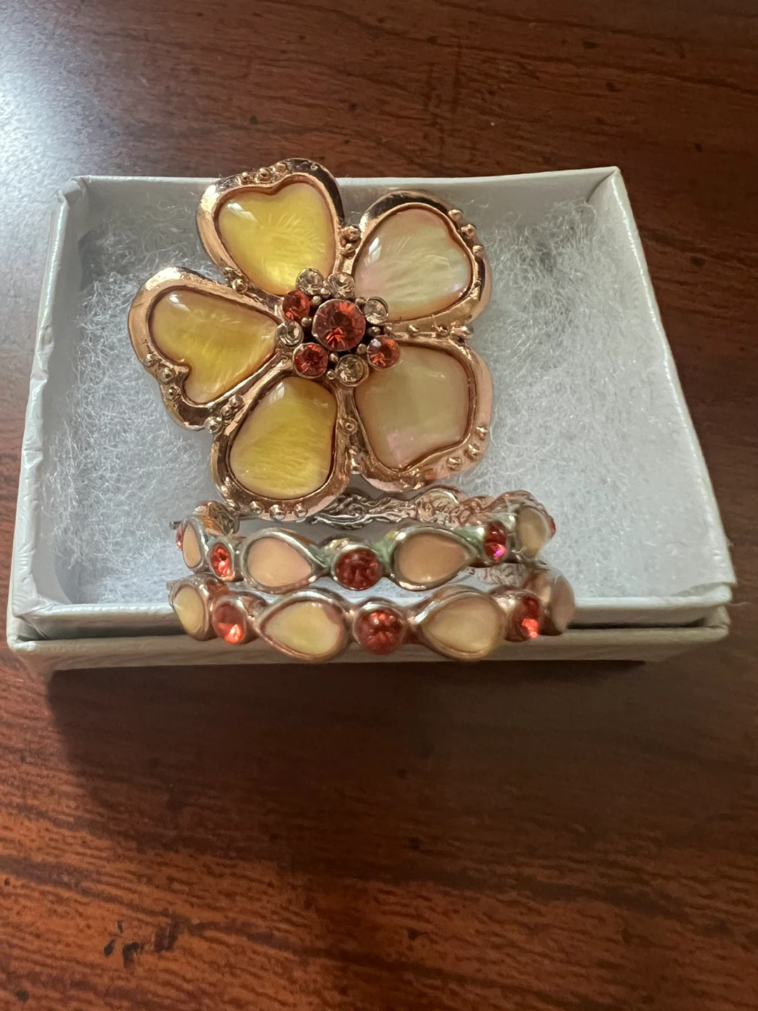 Vintage “1928” Brooch & Earring Set - photo 3