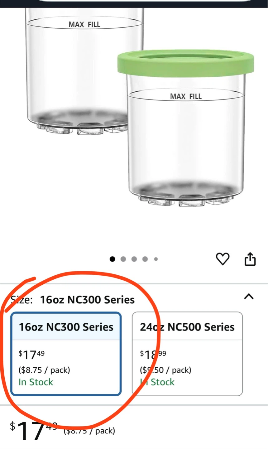 NEW Ninja NC301 CREAMi Ice Cream Maker - photo 3