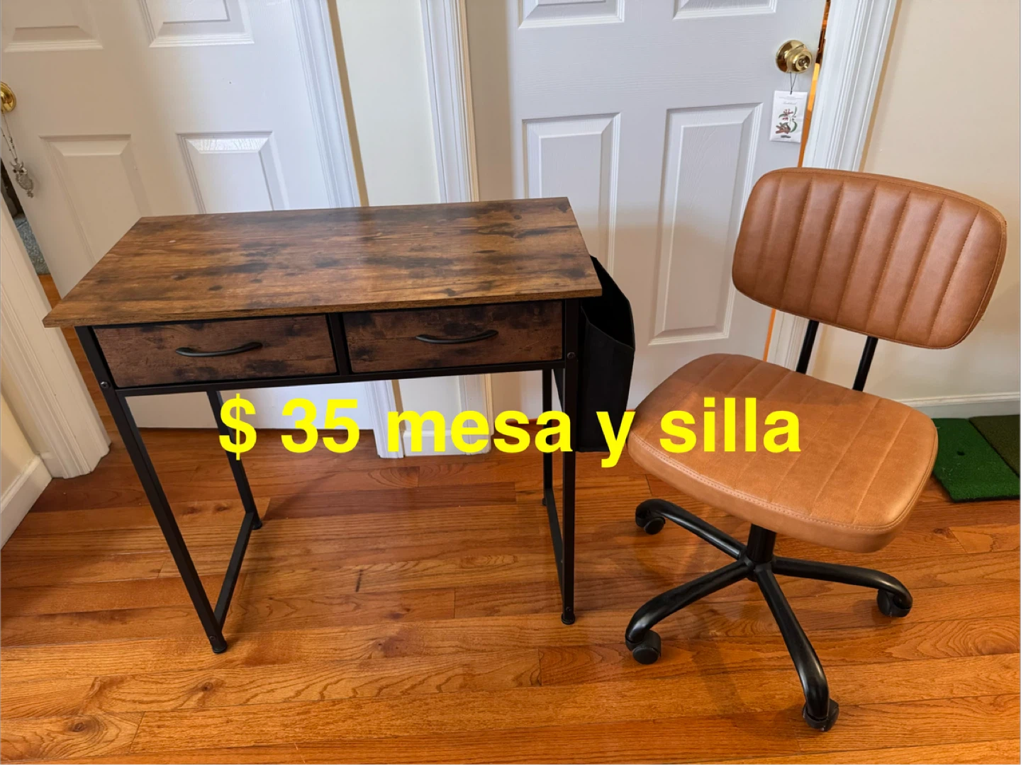 Desk and Chair Set