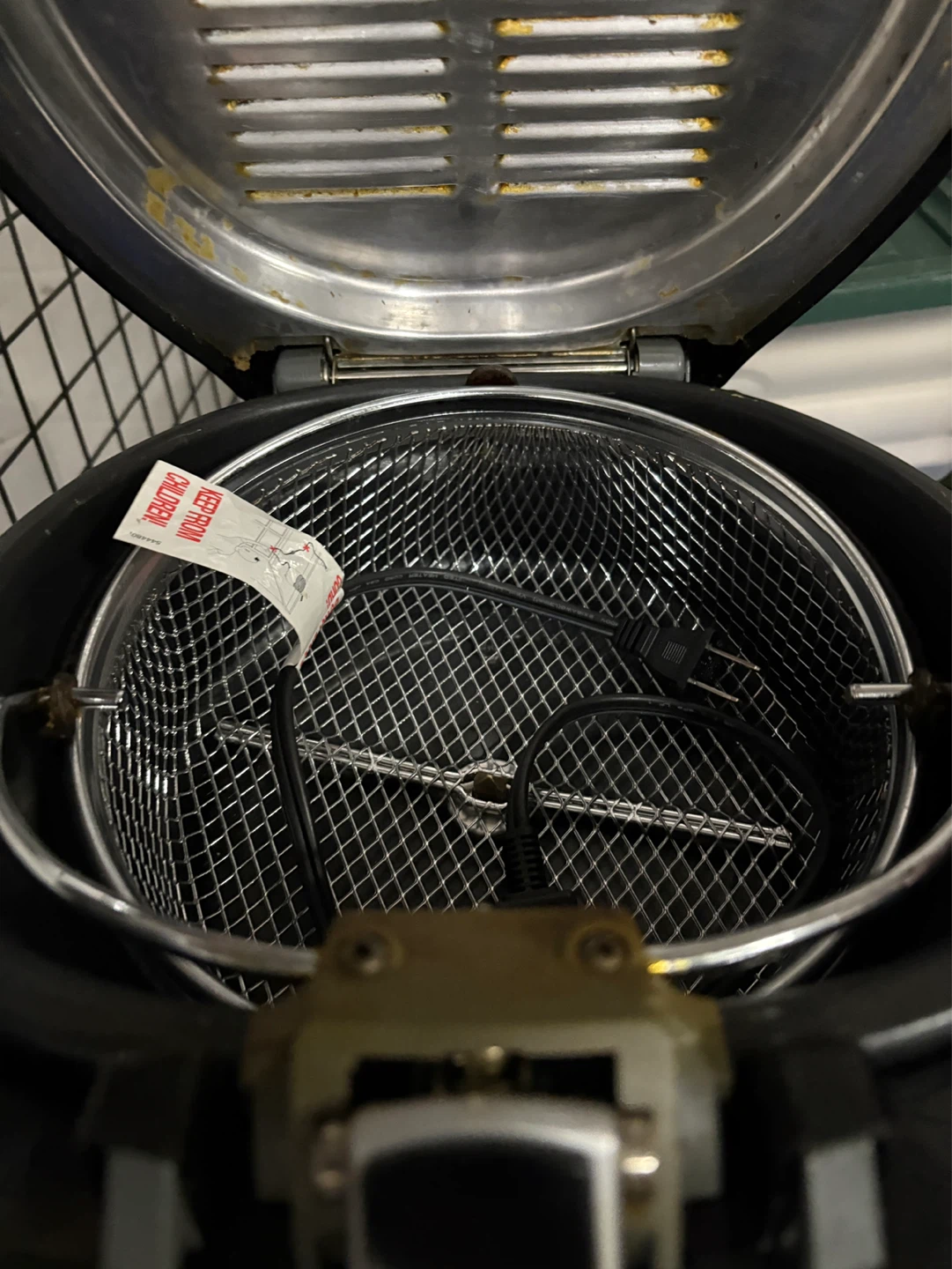 DeLonghi Roto Fry Cool Touch Low Oil Deep Fryer - photo 2