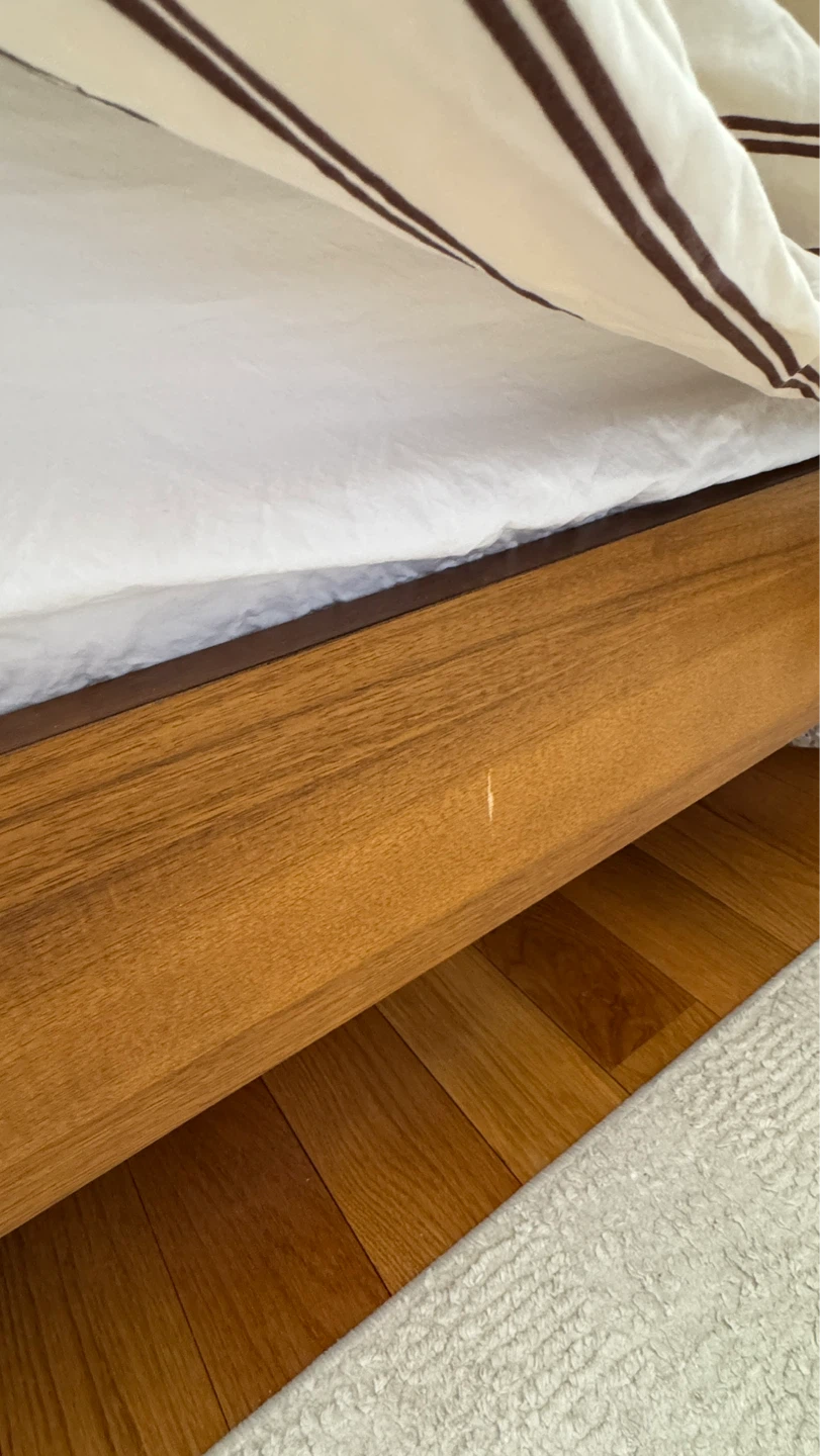 West Elm Full Size Bed Frame - photo 3