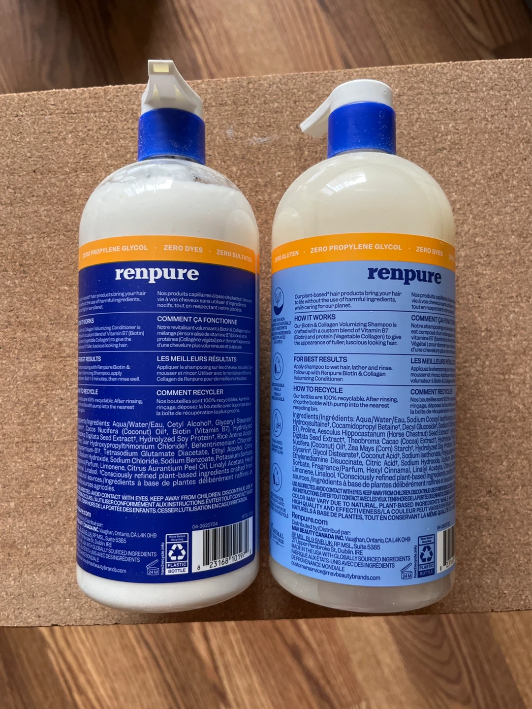 Renpure Volumizing Shampoo & Conditioner 28 oz each - photo 2