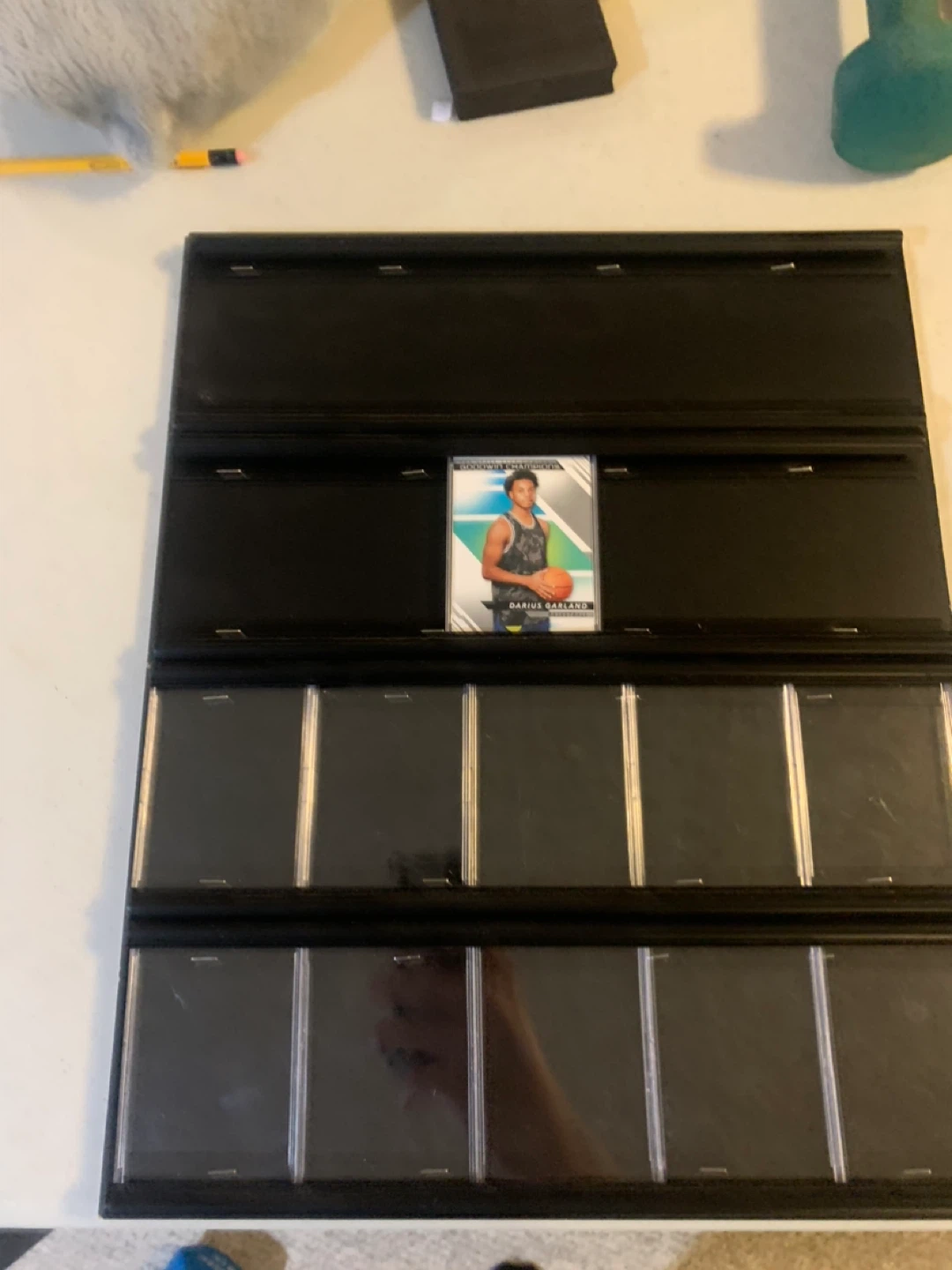 Black 20-Card Display Frame