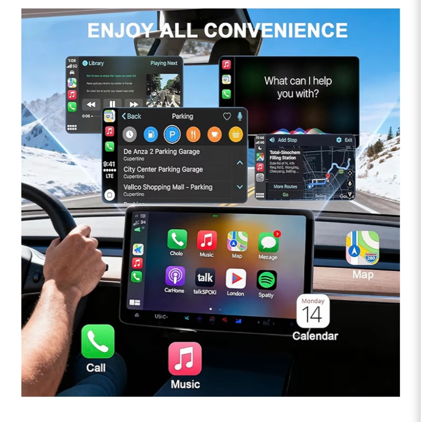 Wireless CarPlay Adapter for iPhone & Android - photo 5