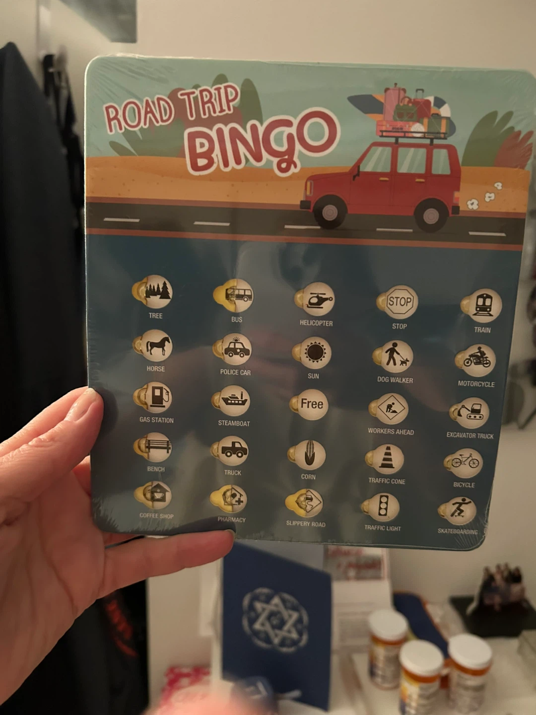 Road Trip Bingo Game