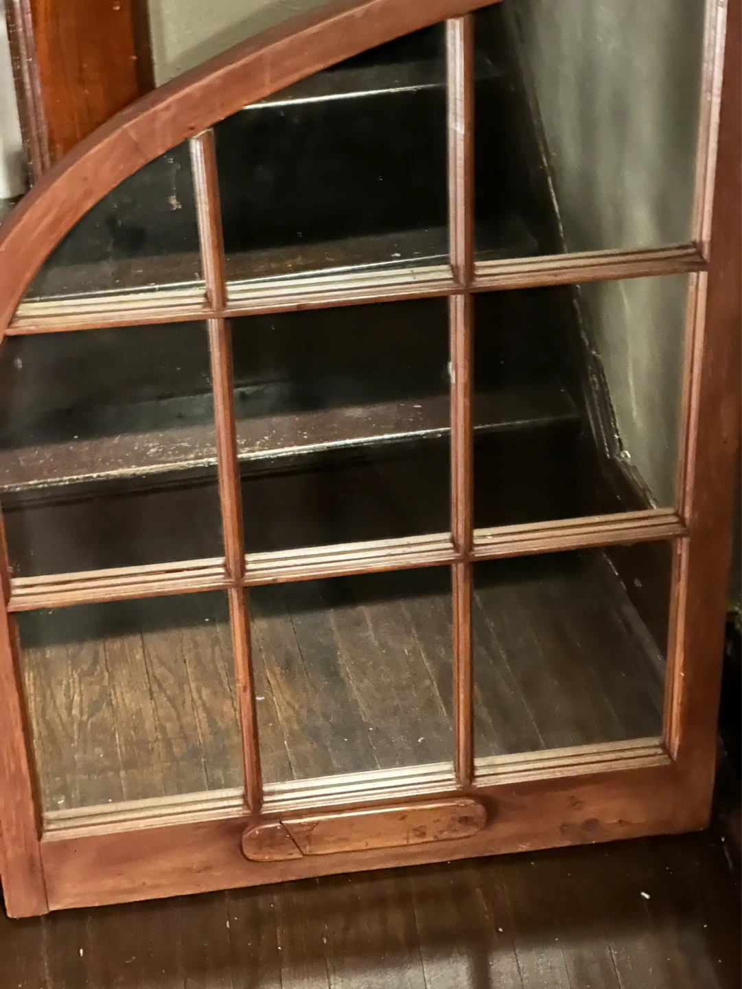 Vintage Wood Framed Glass Window Panes - photo 2