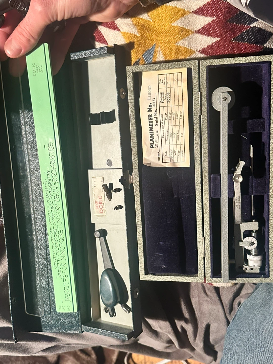 Vintage Dietzgen KE Doric Drafting Tools - photo 2
