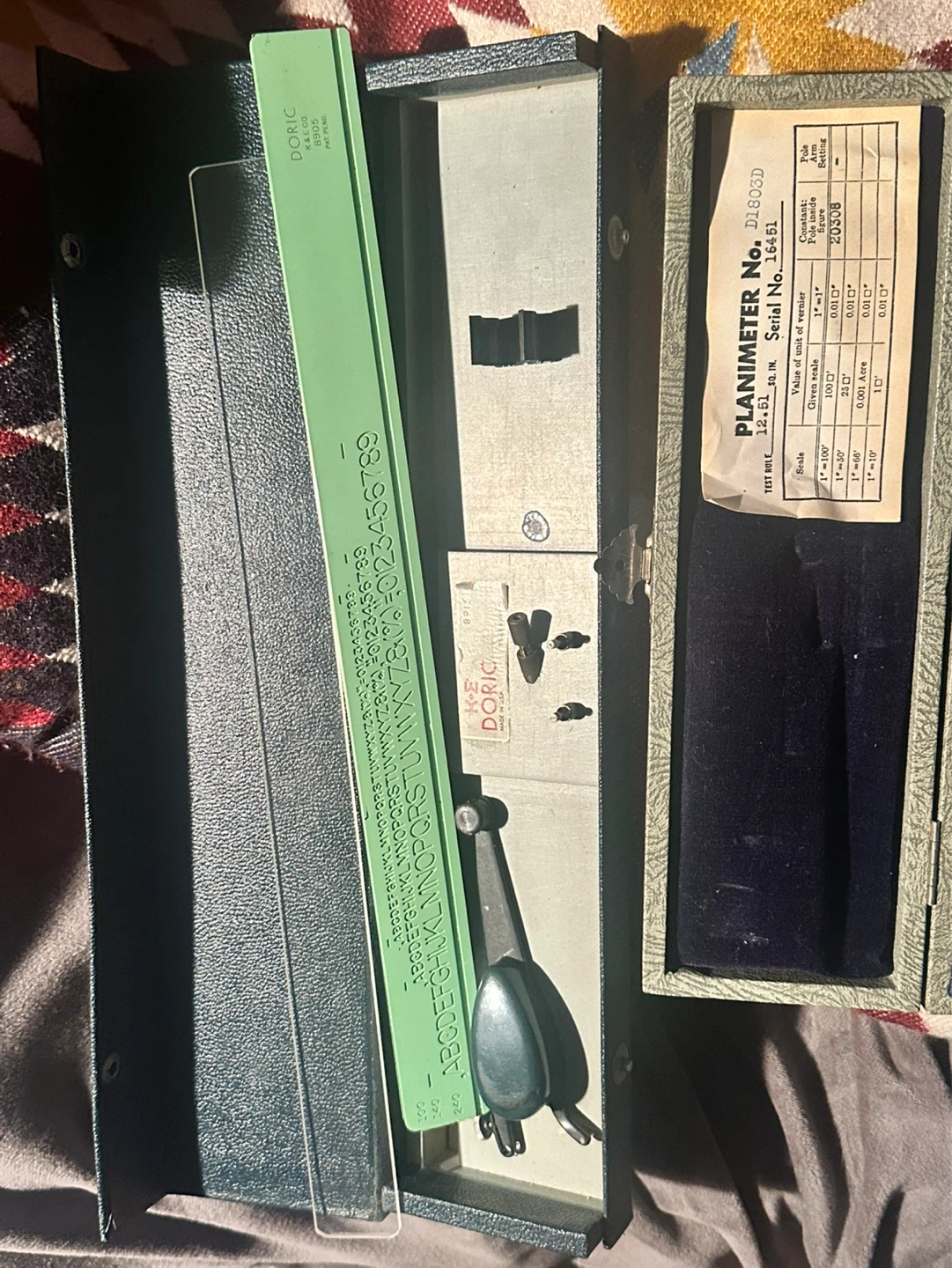 Vintage Dietzgen KE Doric Drafting Tools - photo 3