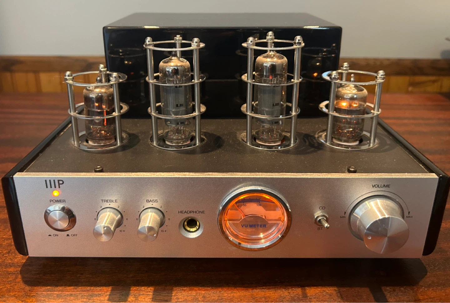 Monoprice 25 Watt Stereo Hybrid Tube Amplifier with Bluetooth