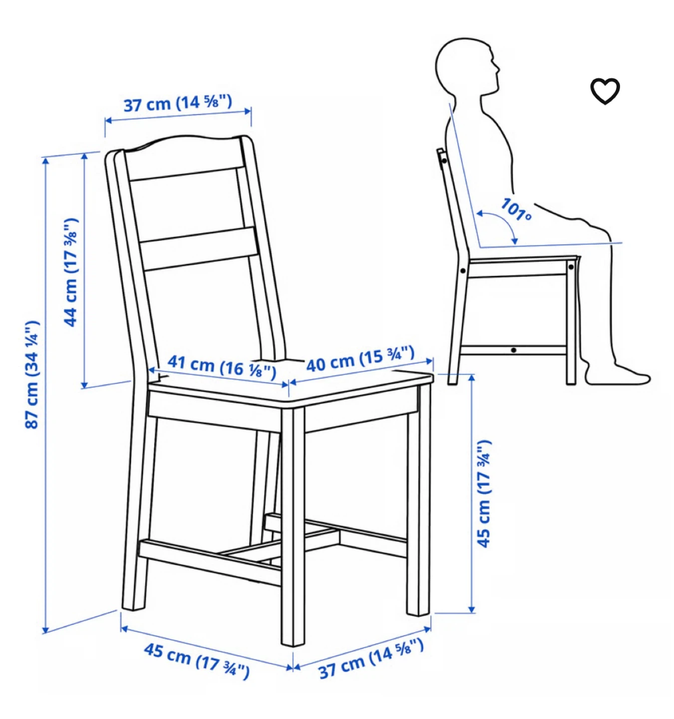 IKEA Dining Table and Chairs Set - Wood - photo 5