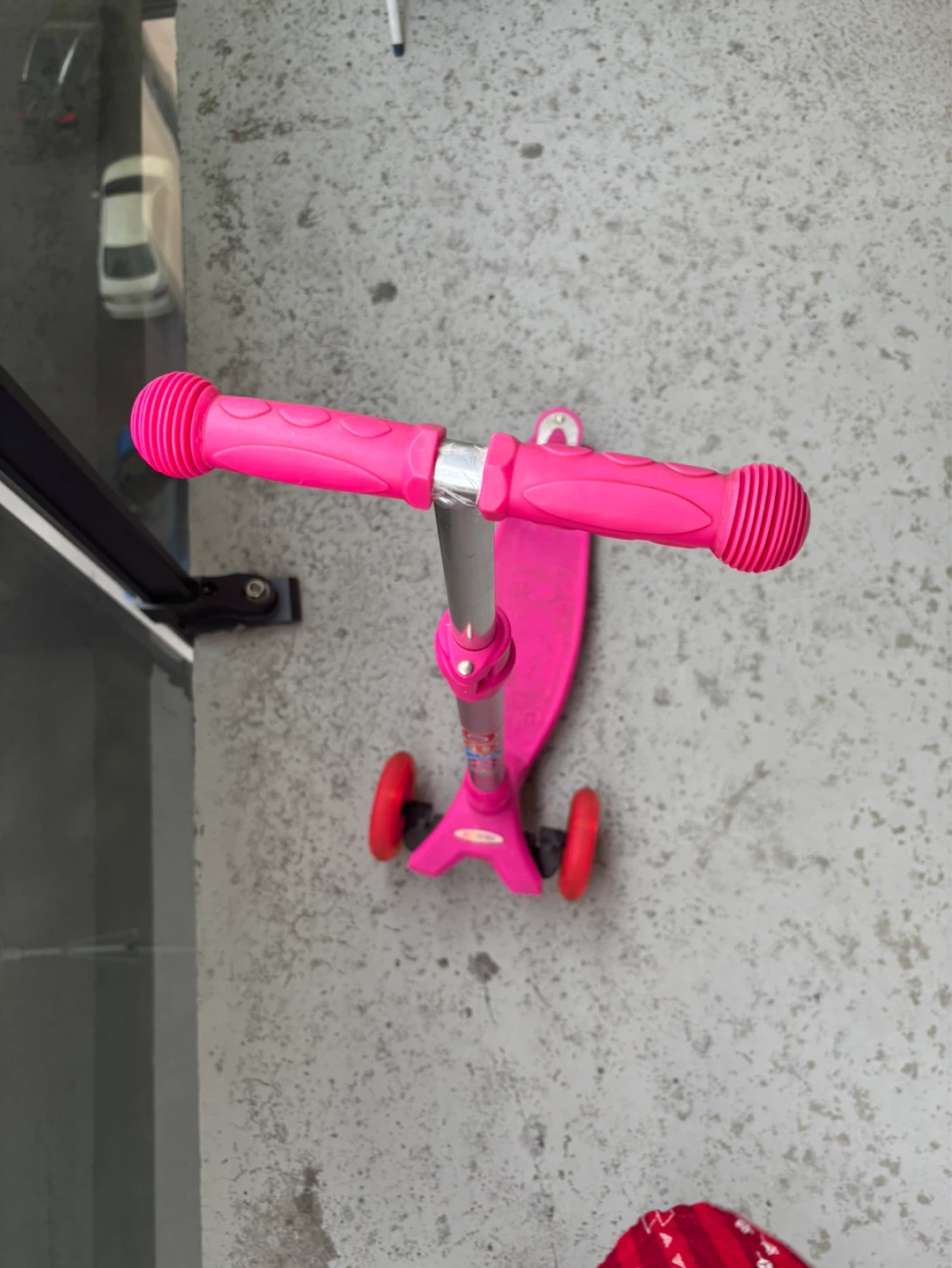 Pink 3-Wheel Scooter