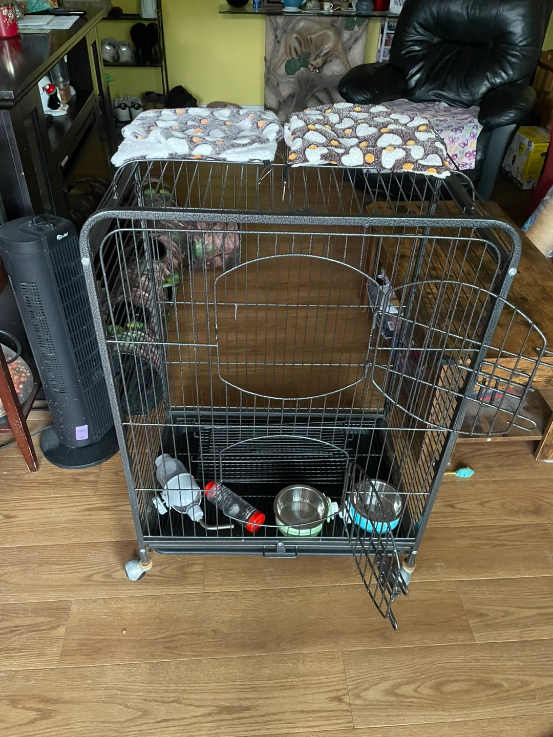 Large Pet Playpen Cage with Accessories