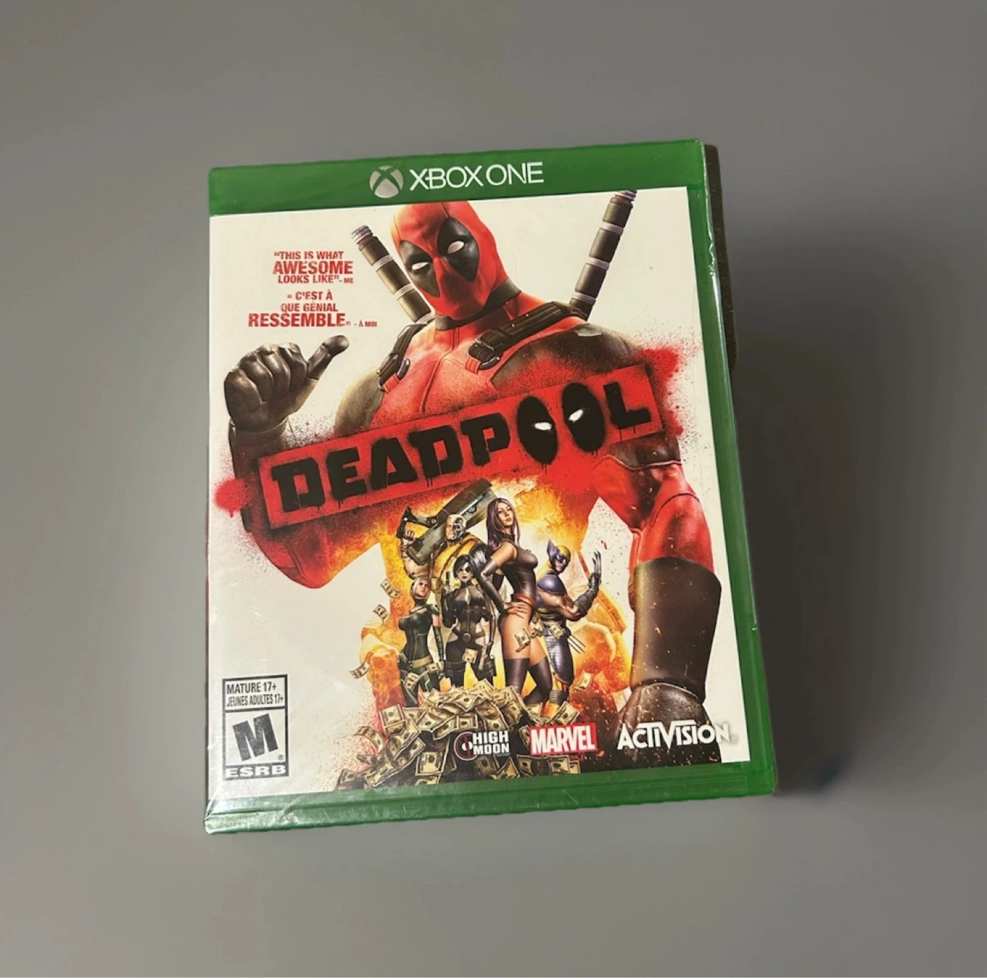 RARE Unopened Deadpool 2015 Xbox One Game - photo 2