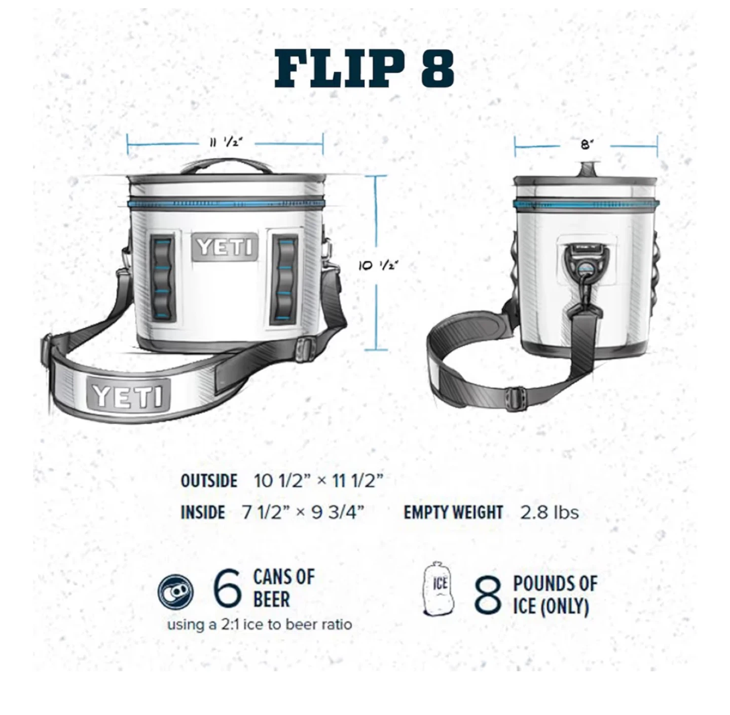 🆕YETI Hopper Flip 8 Portable Soft Cooler 🌱 (NEW) - photo 4