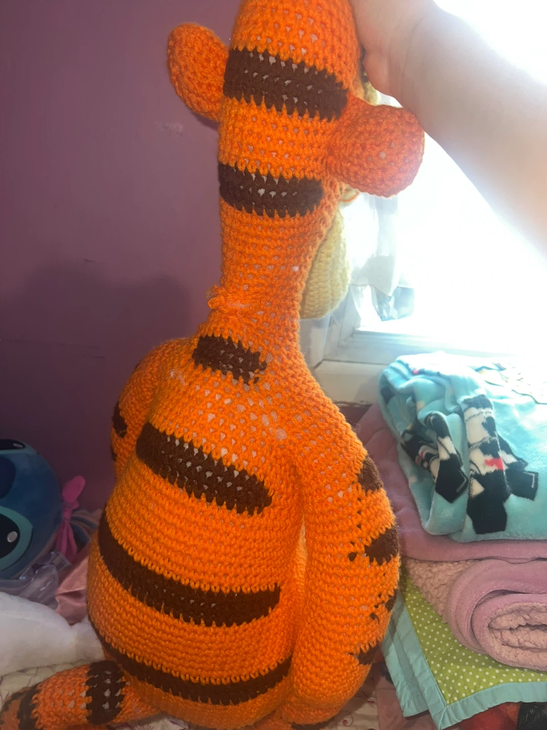 Crocheted Tigger Plush Toy - photo 2
