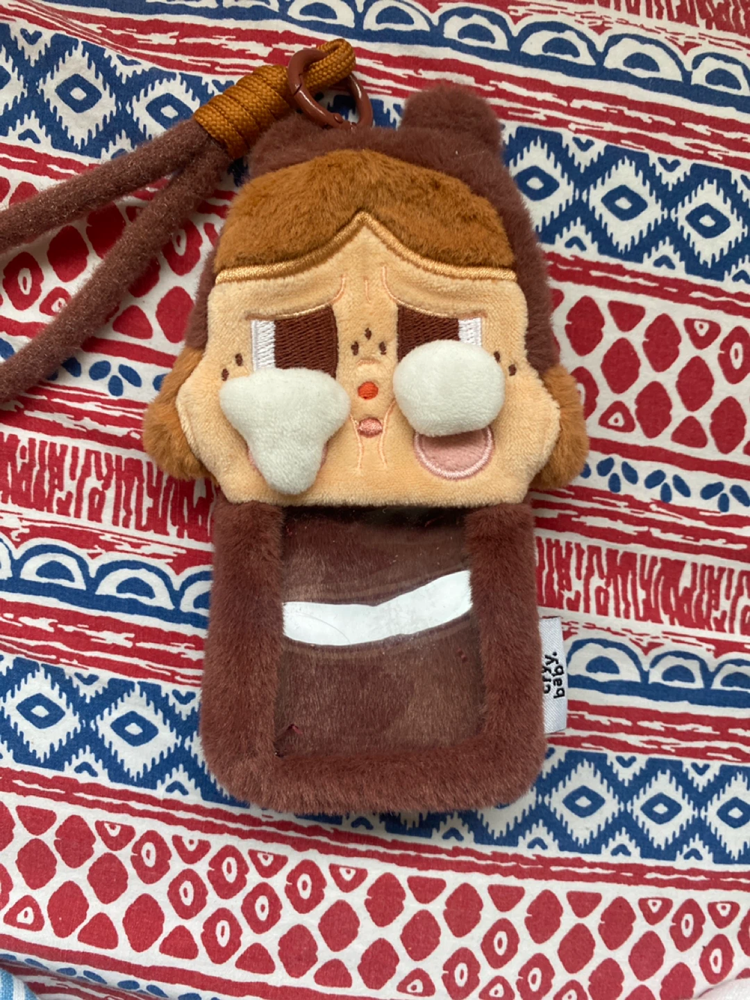 Cry Baby Plush card holder