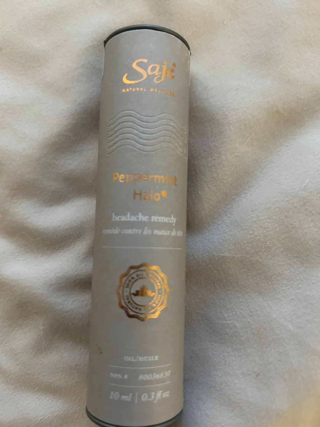 Saje Peppermint Halo Headache Remedy Oil