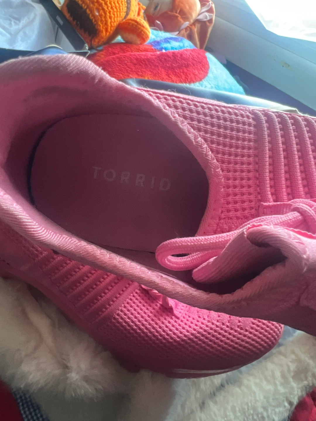 Torrid Pink Athleisure Sneakers Size 9WW - photo 3