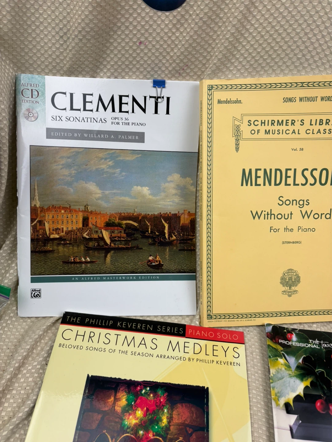 Lot Bundle of 5 Piano Sheet Music Books - photo 2