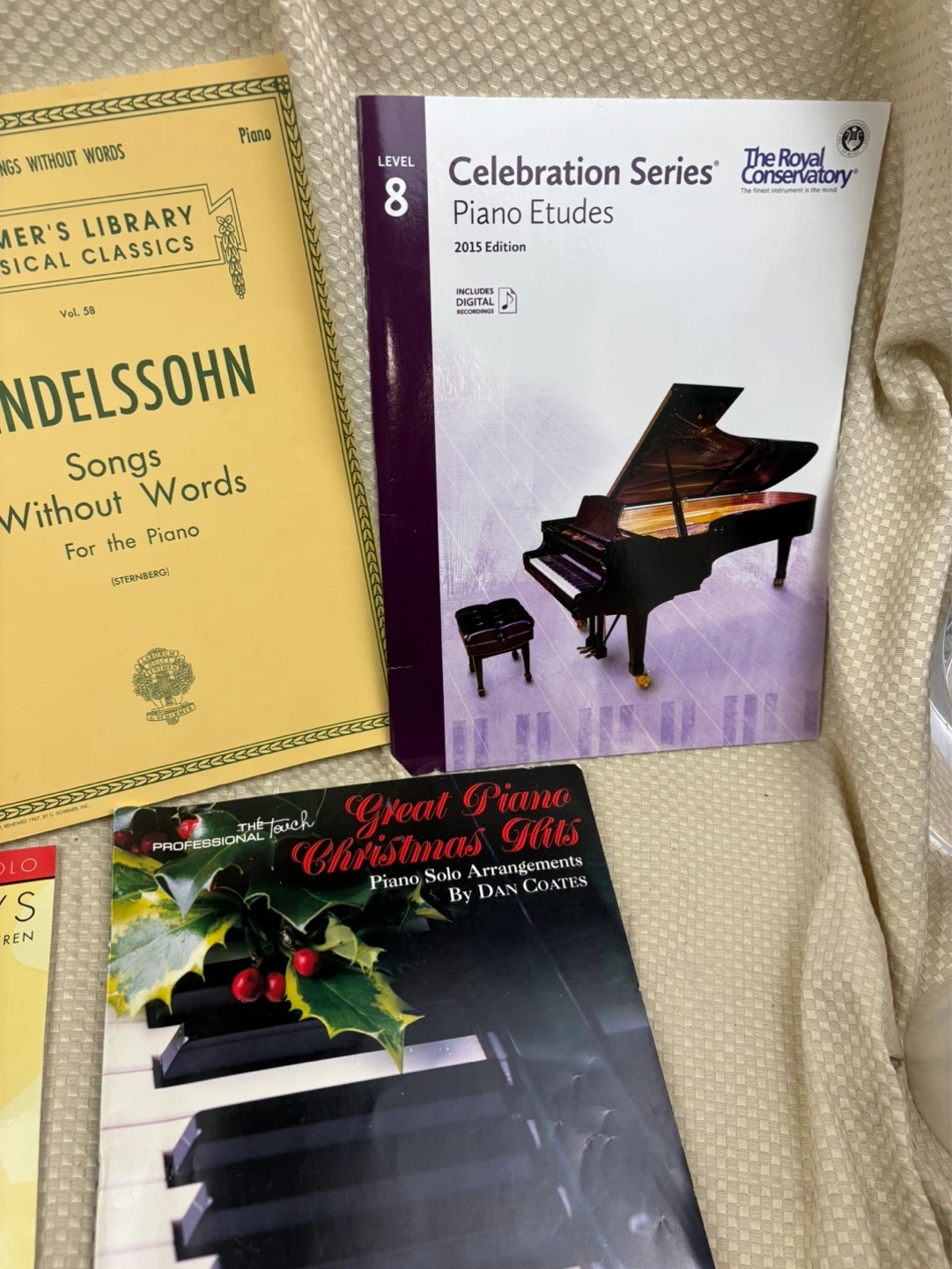 Lot Bundle of 5 Piano Sheet Music Books - photo 3