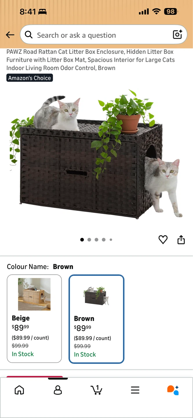 Cat Litter Box Enclosure