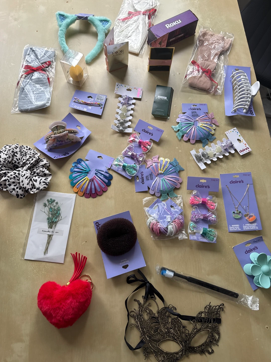 Claire's & Dior Assorted Accessories Bundle