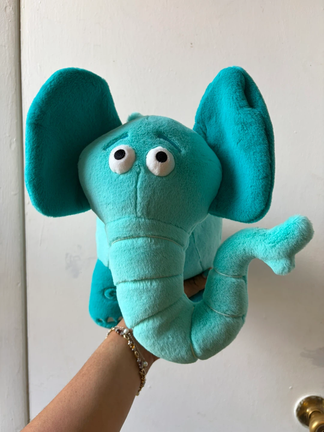 14" Toy Plush LED with Sound Elephant