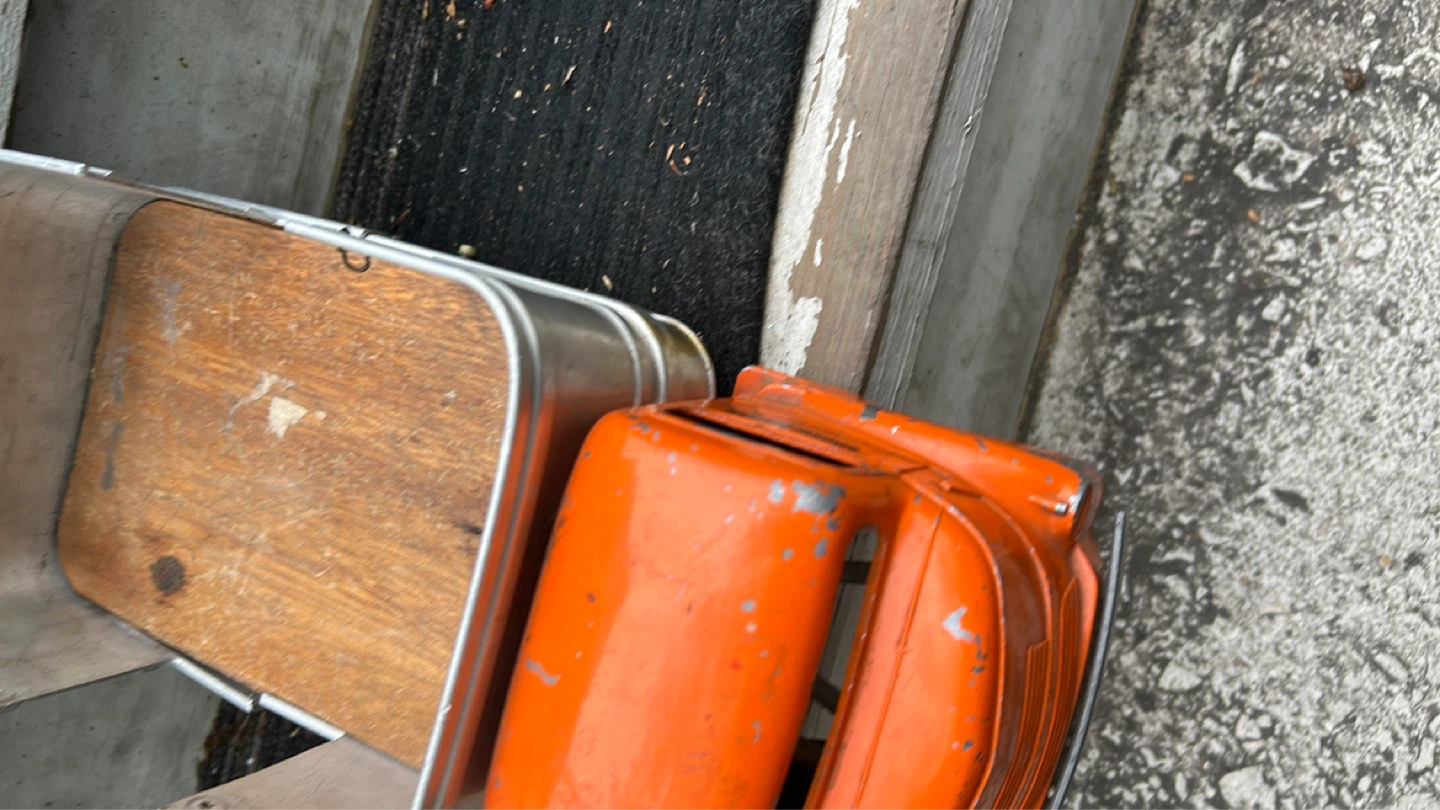 Smith Miller Orange & Silver Toy Truck - photo 2