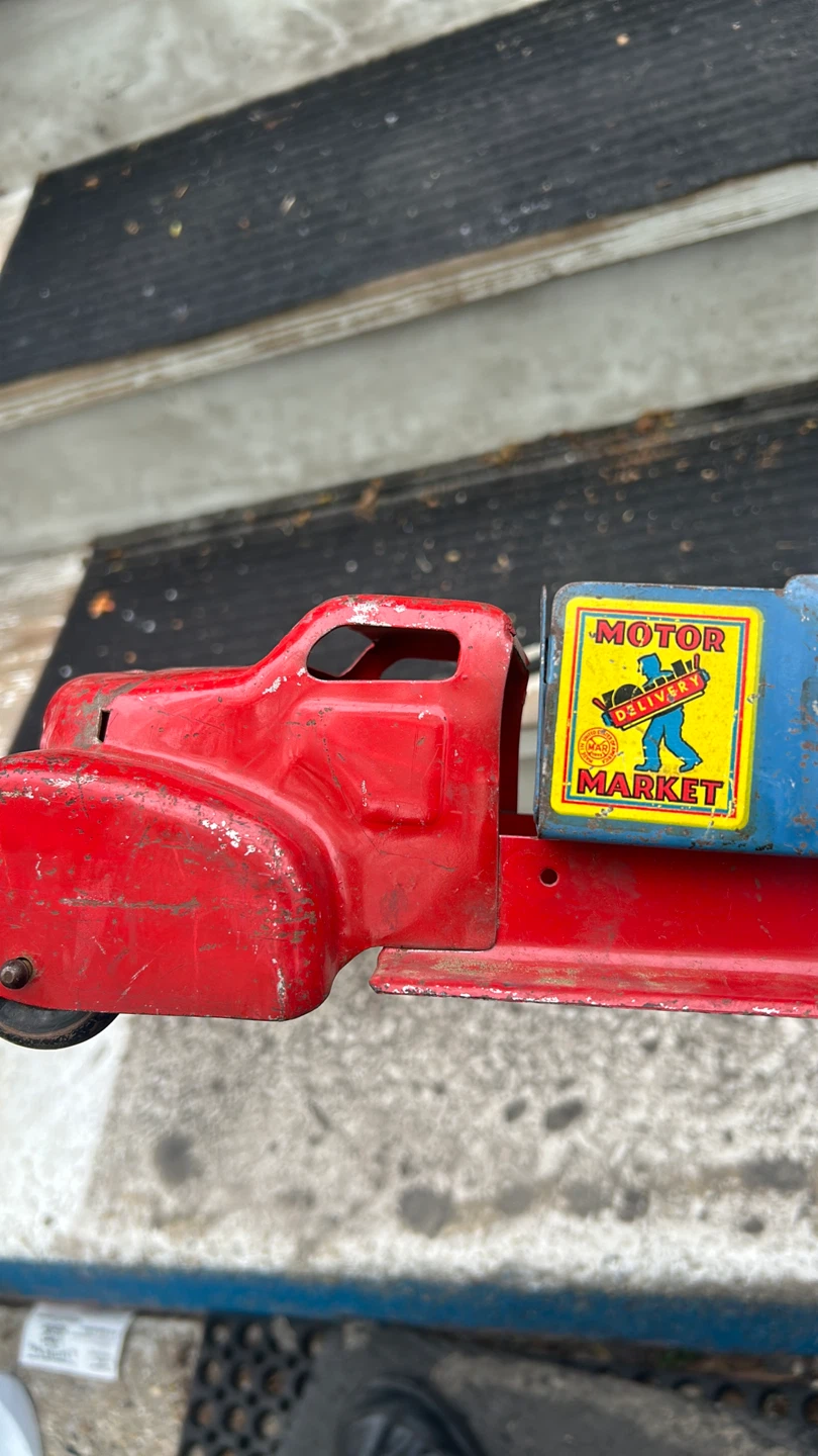 Vintage Motor Market Toy Truck