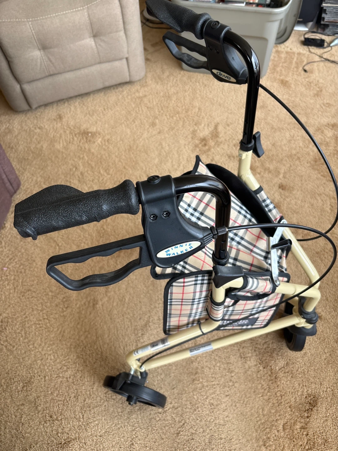 Winnie Walker Drive Mobility Walker With Basket