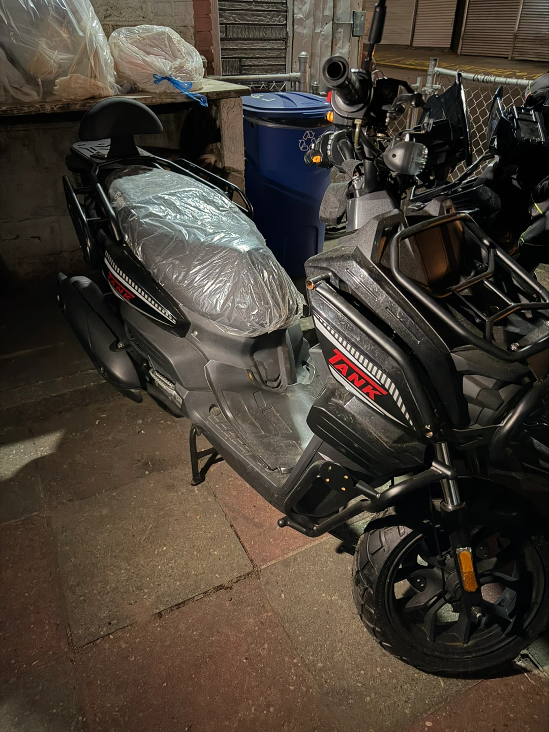 Black TANK Scooter