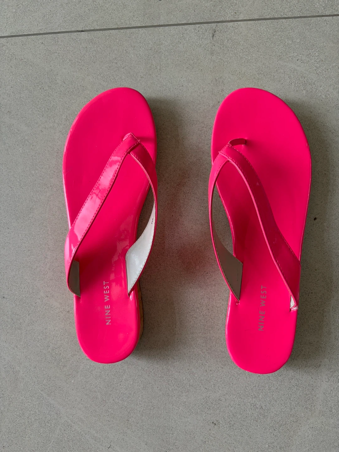 Nine West Pink Patent Sandals - photo 3
