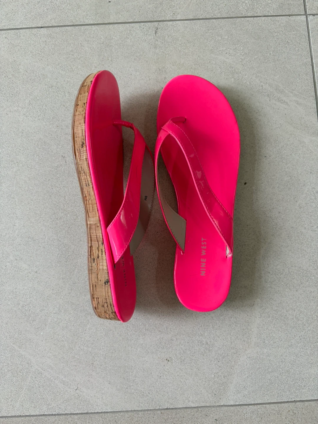 Nine West Pink Patent Sandals - photo 2