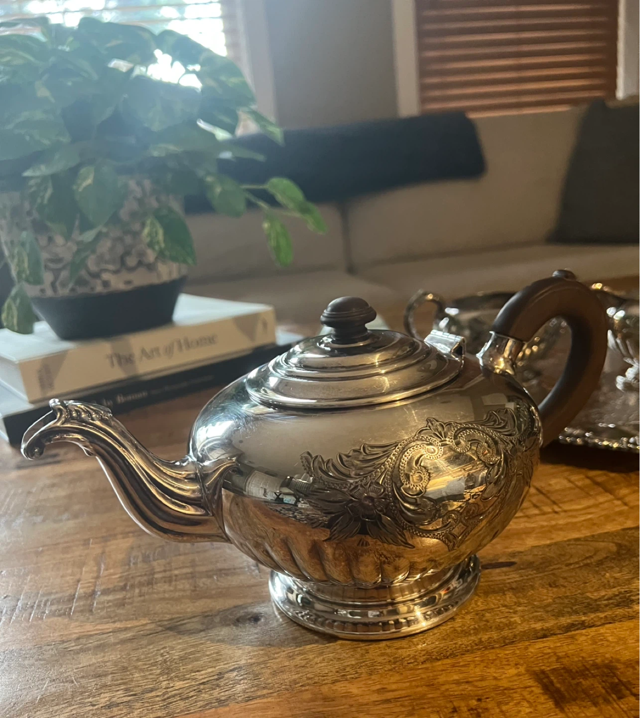 Vintage Rogers SPBM Silverplate Tea Service - photo 5