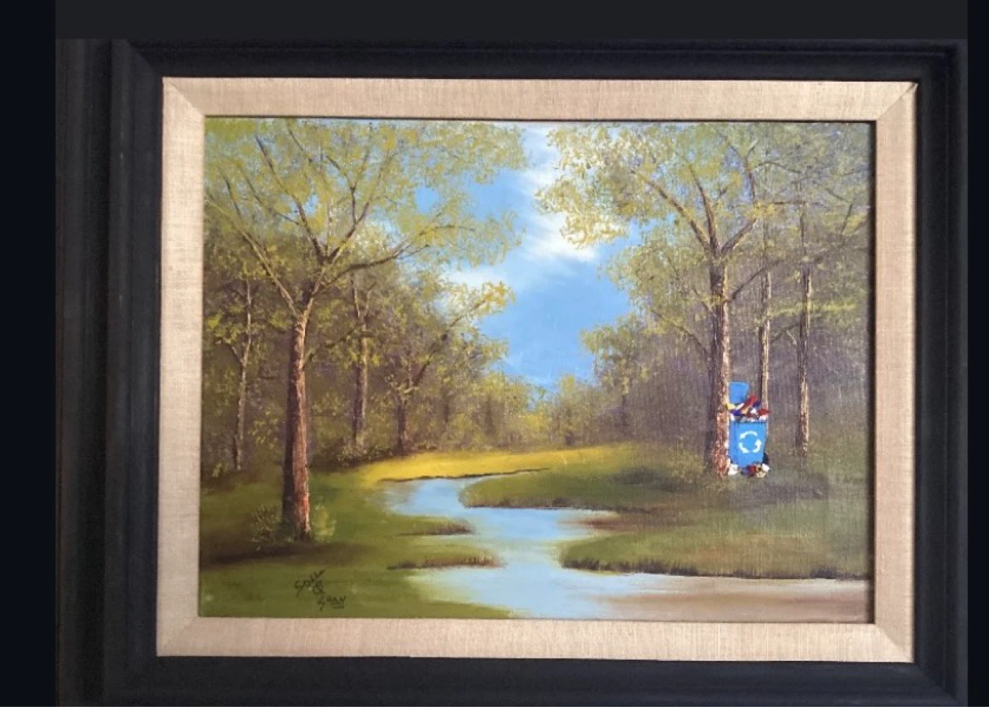 Upcycled Thrift Store Art - photo 5
