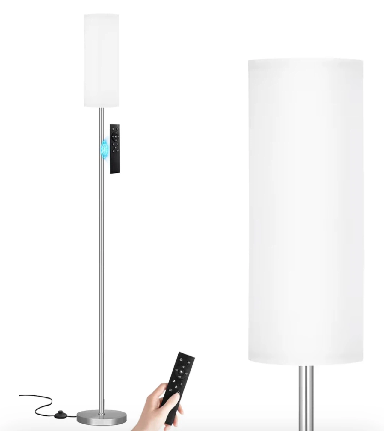 Adjustable Floor Lamp with Remote