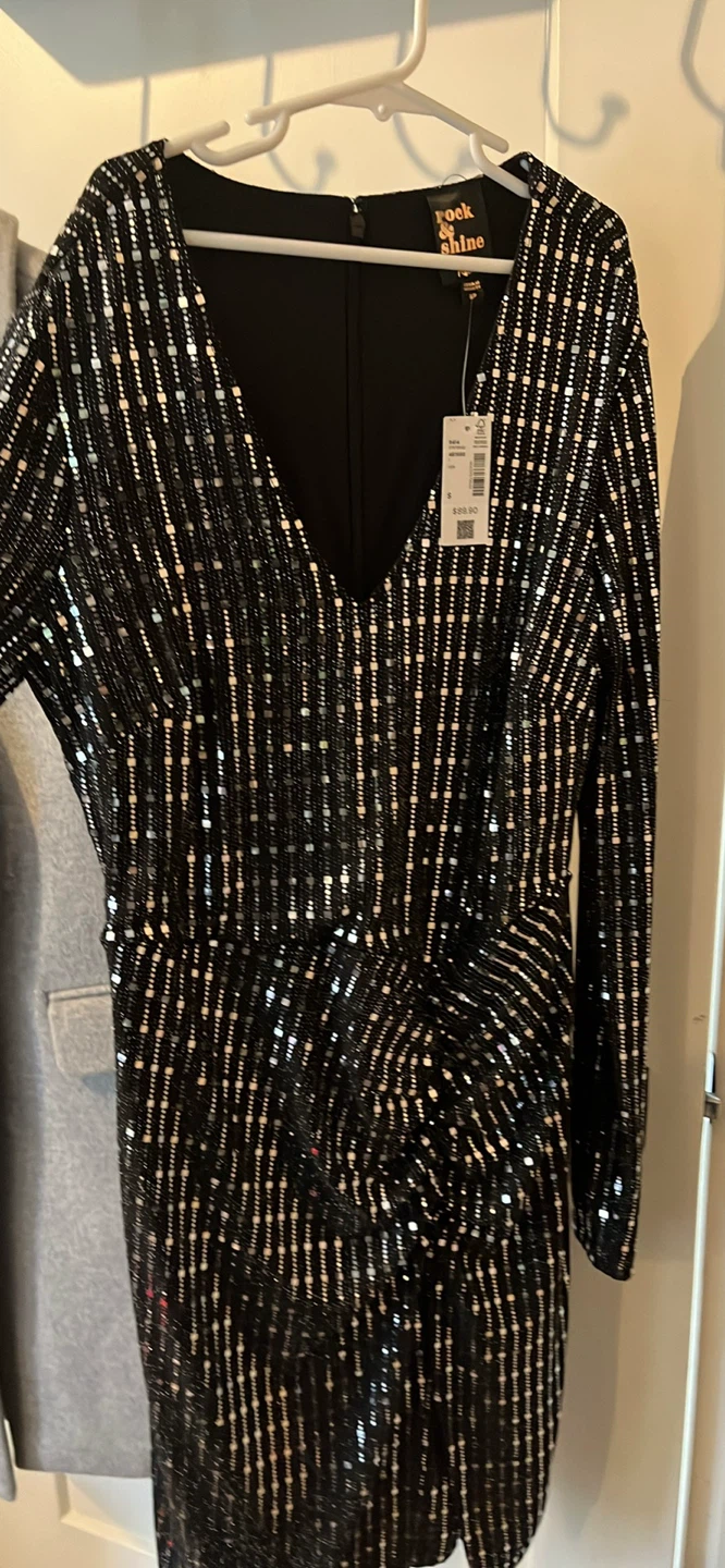Rock & Shine Sequin Dress Size S