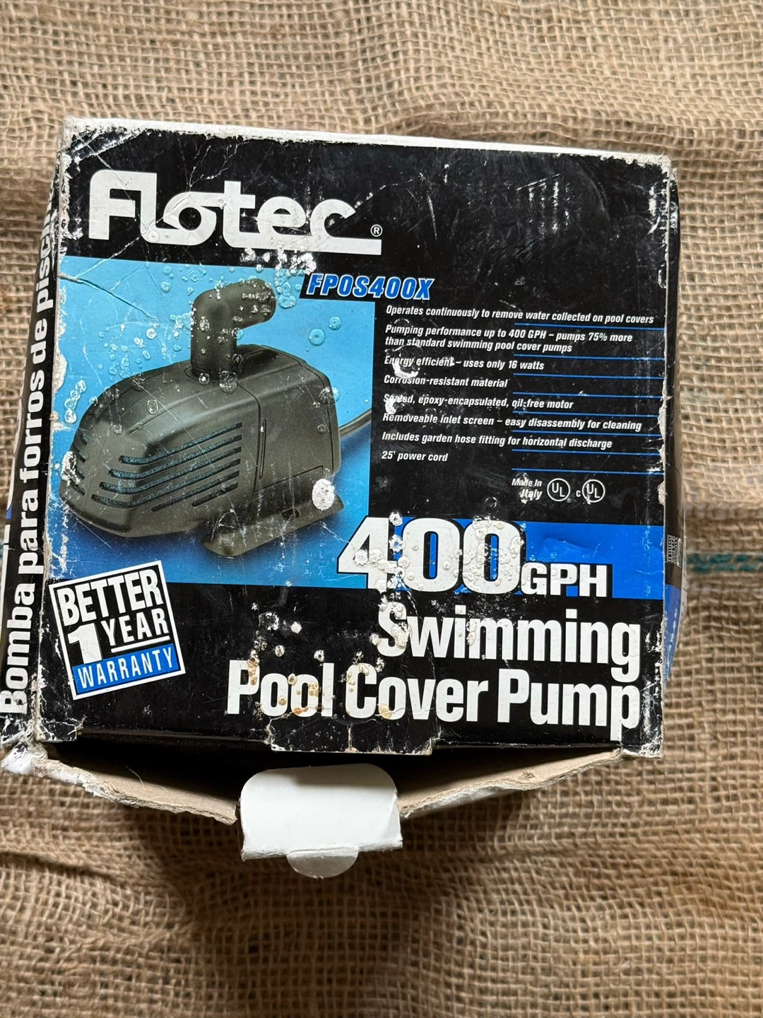 Flotec FP08400X Swimming Pool Cover Pump