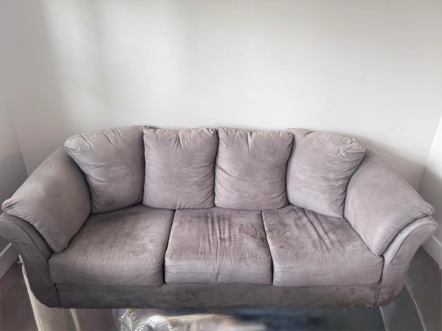 3 seater Grey Sofa - photo 2