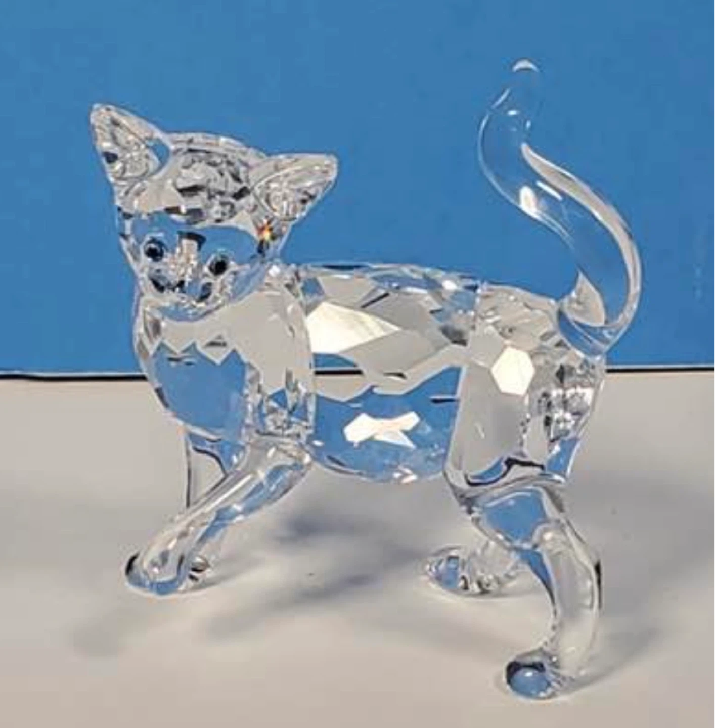 Swarovski Crystal Mother Cat