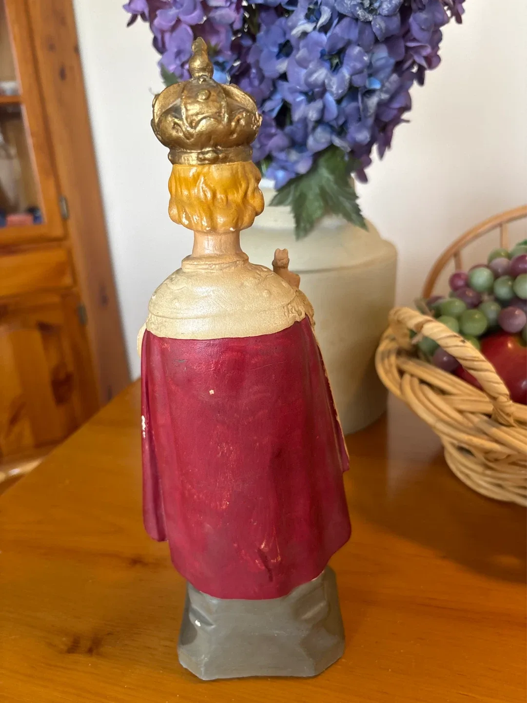 Vintage Infant Jesus Of Prague Statue - photo 3