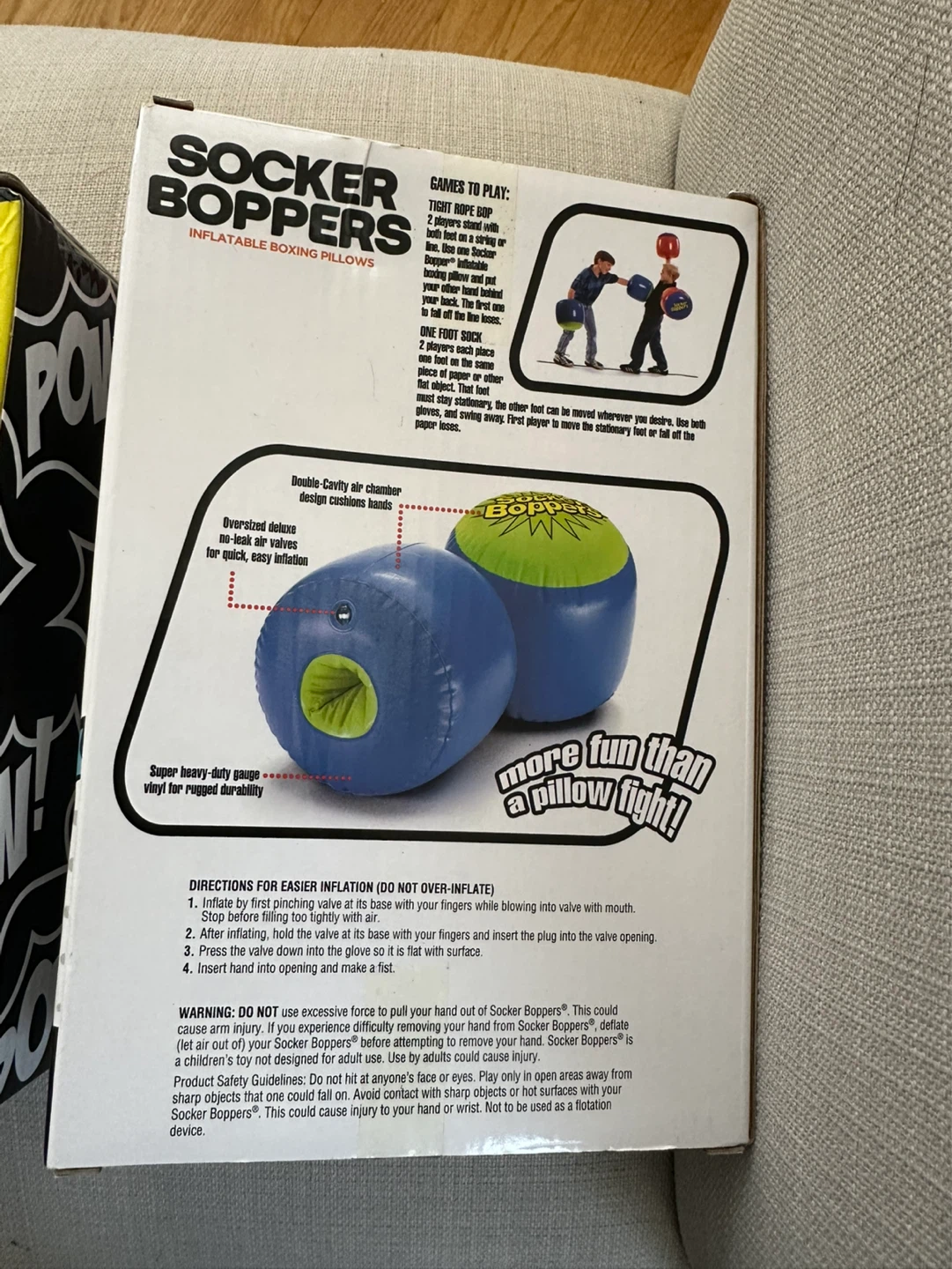 Inflatable Boxing Pillows and gloves - photo 5