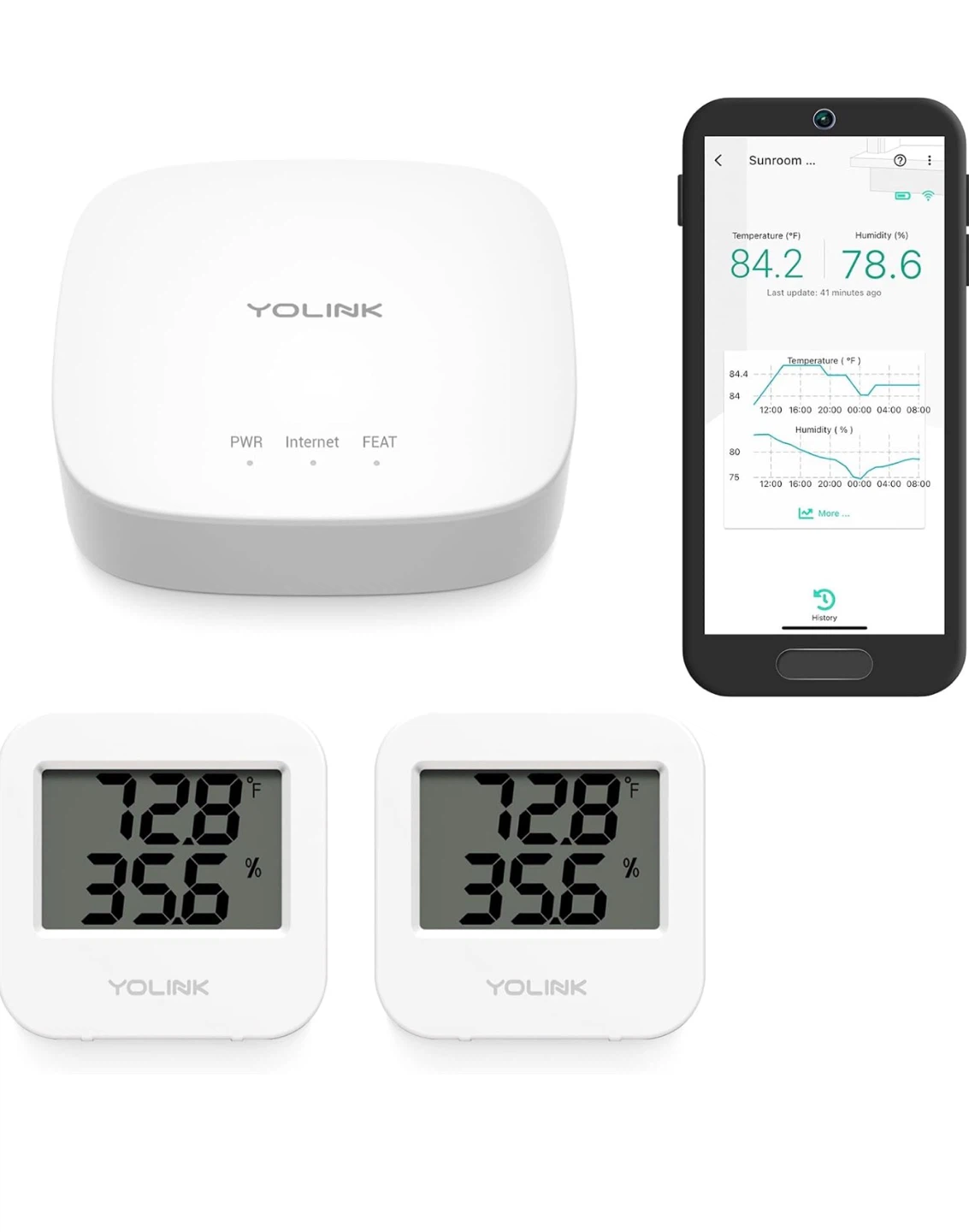 Yolink Temperature & Humidity Sensor Kit