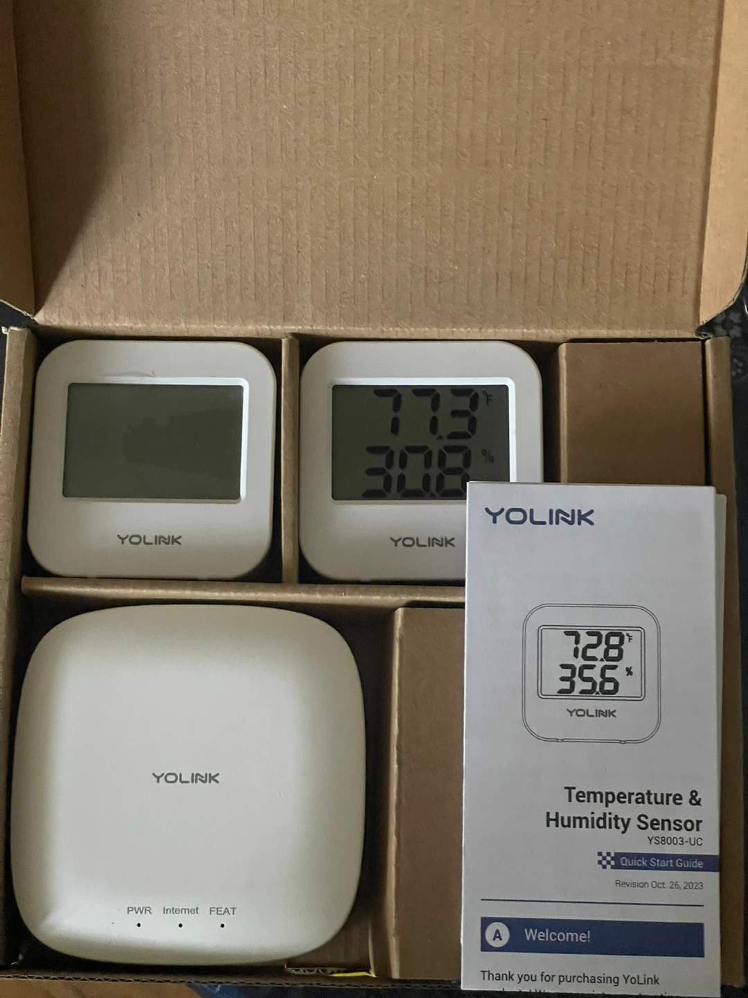 Yolink Temperature & Humidity Sensor Kit - photo 5