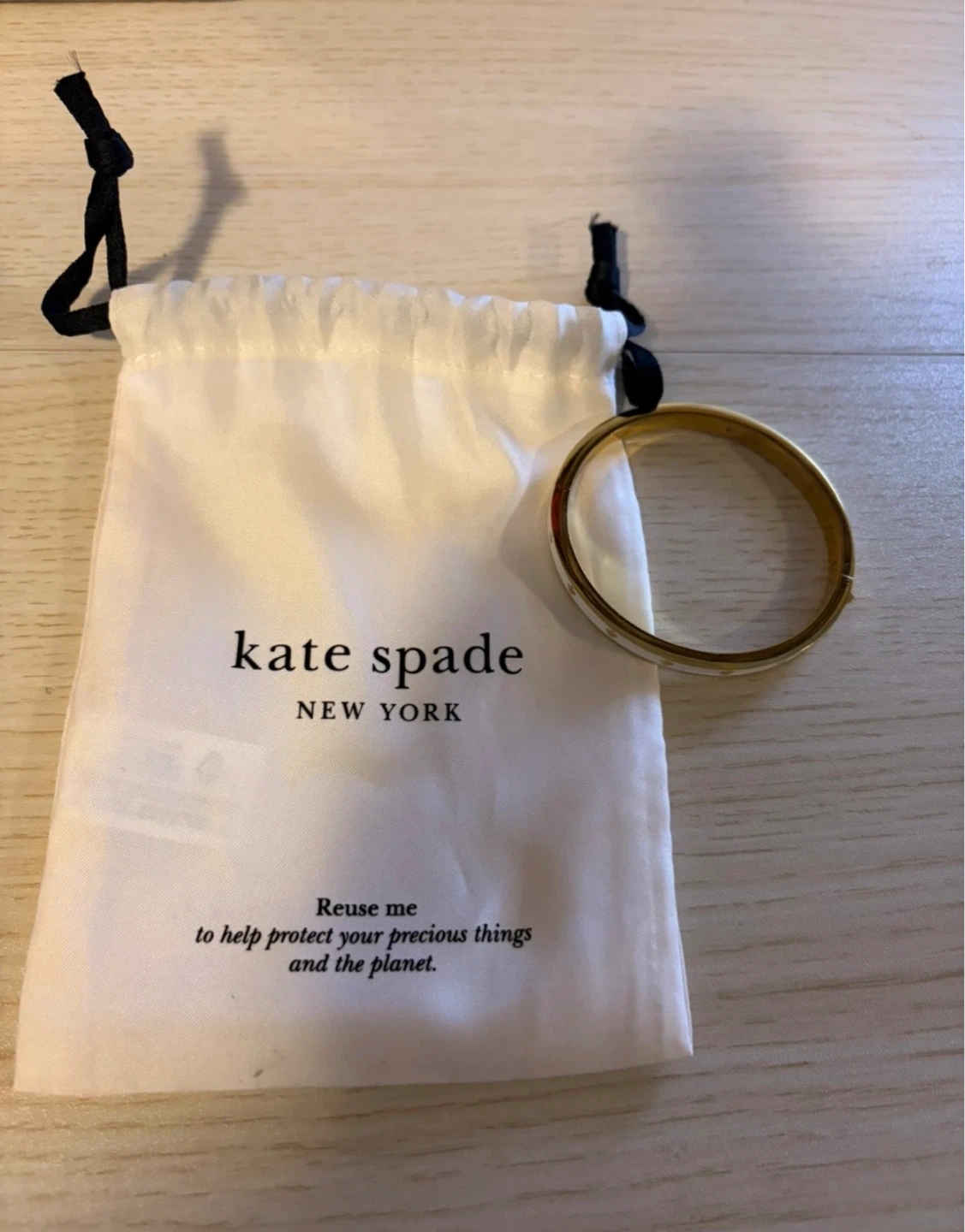 Kate Spade New York Bangle Bracelet with Pouch