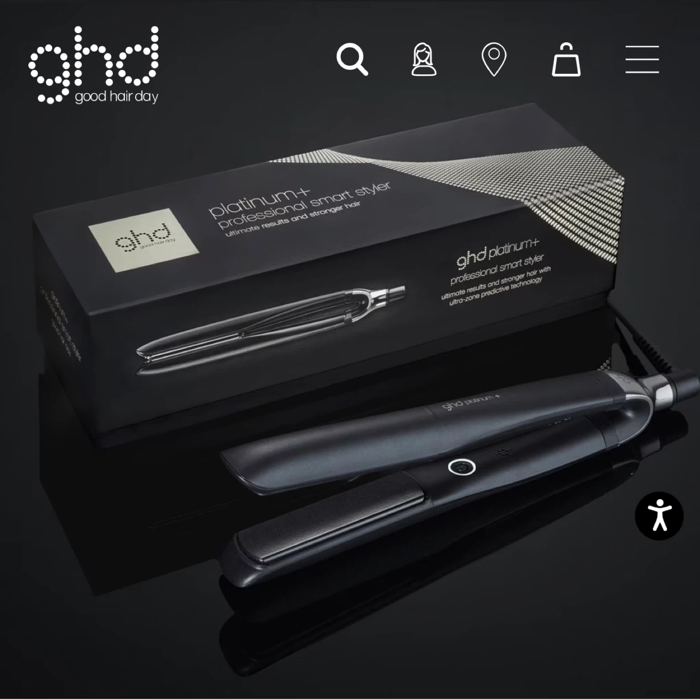 GHD Platinum+ Professional Smart Styler Hair Straightener - photo 5