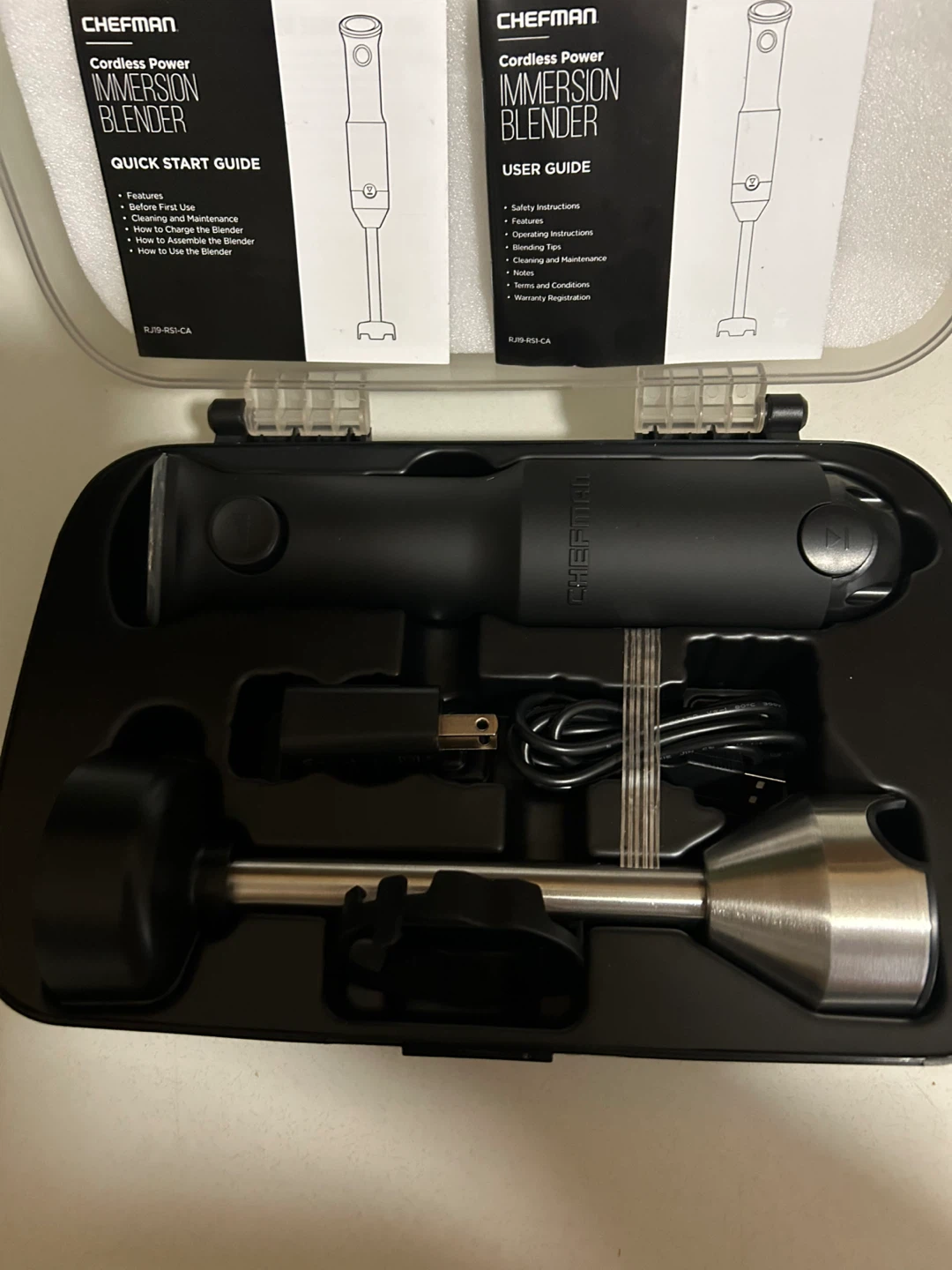 Chefman Cordless Power Immersion Blender - photo 3